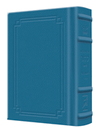 Siddur Interlinear Weekday Pocket Size Sefard Schottenstein Edition - Signature Leather - Royal Blue