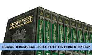 Talmud Yerushalmi - Schottenstein Hebrew Compact Edition