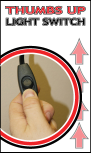 Thumbs Up Light Switch