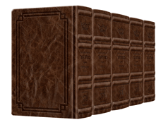  Signature Leather Collection Ashkenaz Schottenstein Interlinear Full-Size 5 Vol Machzor Set Royal Brown 
