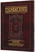 Schottenstein Travel Ed Talmud - English [9B] - Pesachim 1B (21a - 42a)