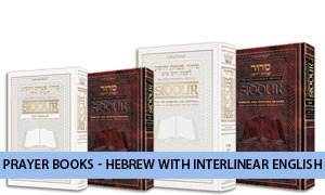 Schottenstein Edition Interlinear Prayer Books