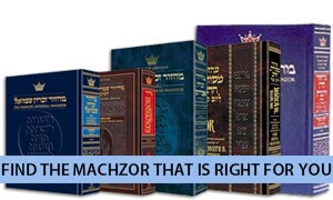 Machzorim - Festival Prayer Books - All